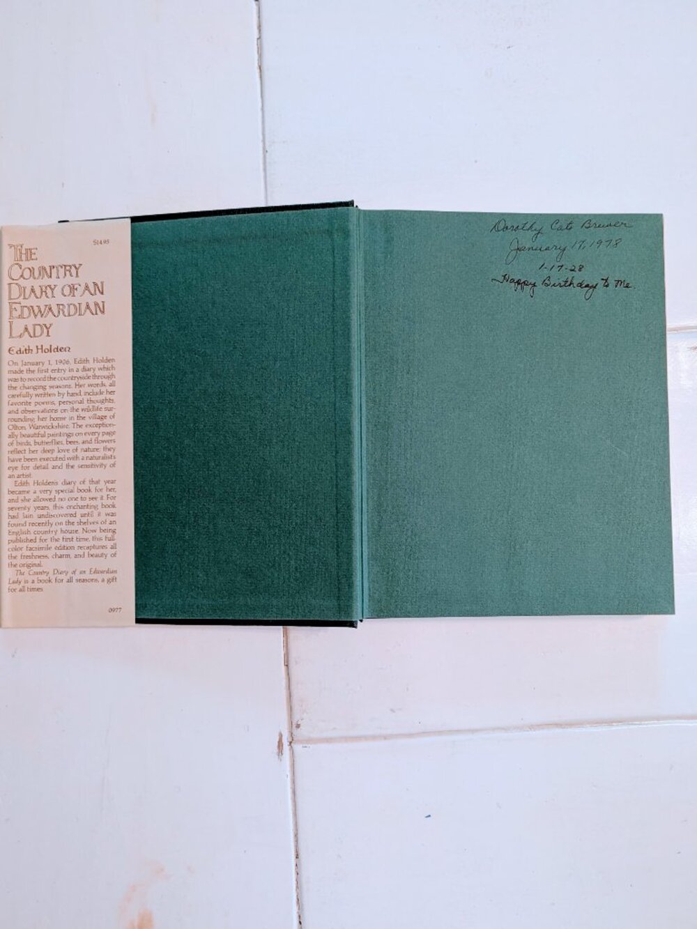 1977 The Country Diary of an Edwardian Lady Edith Holden HC/DJ 1st Ed 2nd Print - Picture 4 of 11